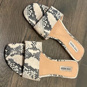 Steve Madden Snake Print Flats